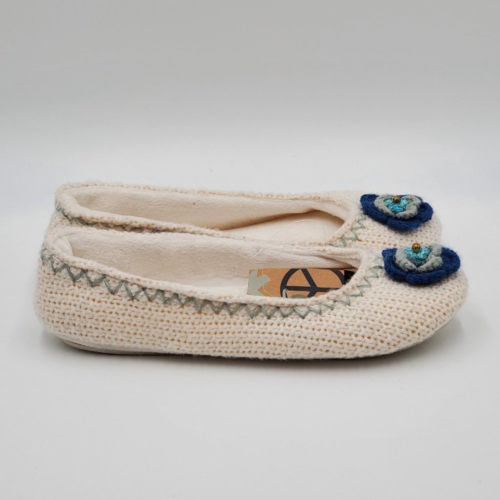 Steve Madden Ivory Knit Slippers - NWT - Picture 3 of 13